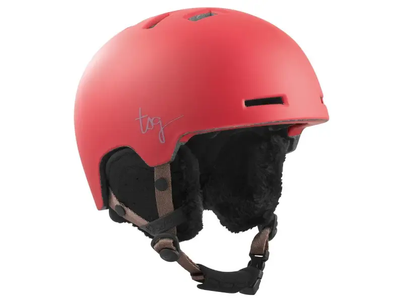 TSG "Cosma Solid Color" Snowboardhelm - Satin Crimson