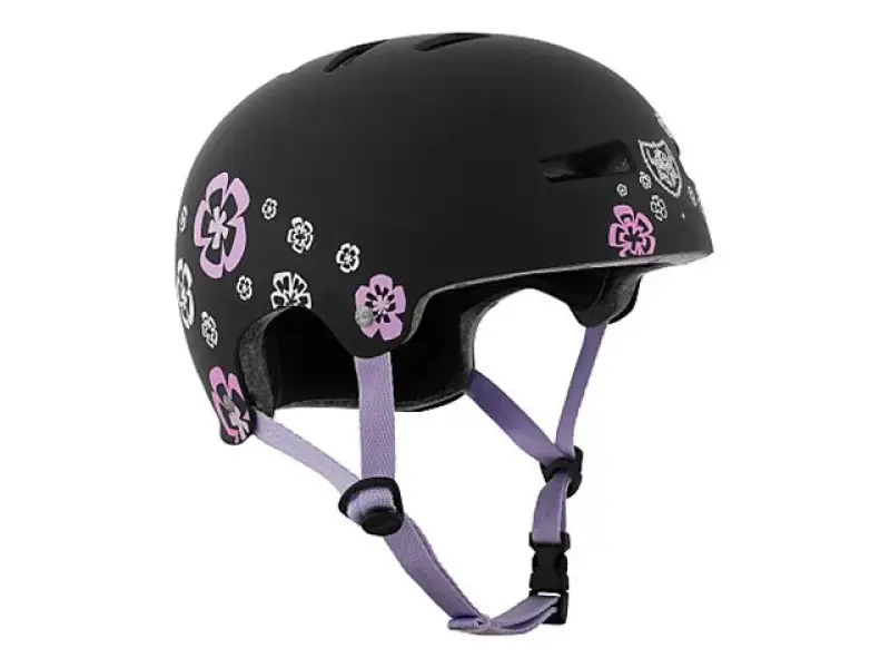 TSG "Evolution Graphic Design" Helm - Flowers