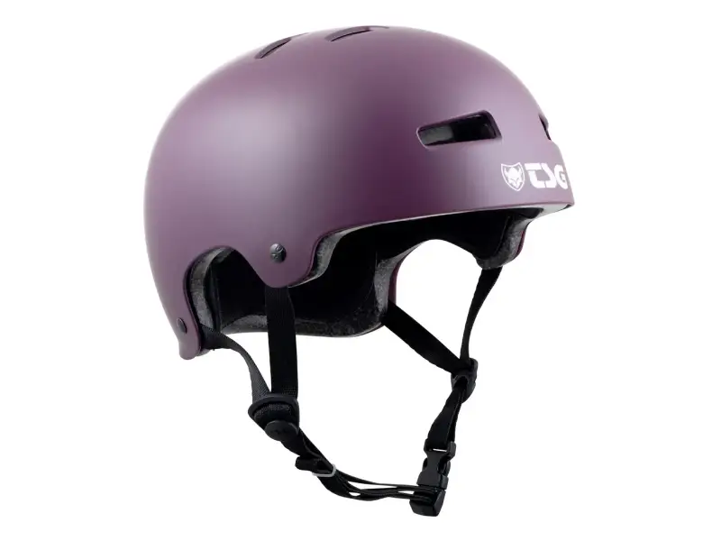 TSG "Evolution Solid Colors" BMX Helmet - Satin Grape Royal