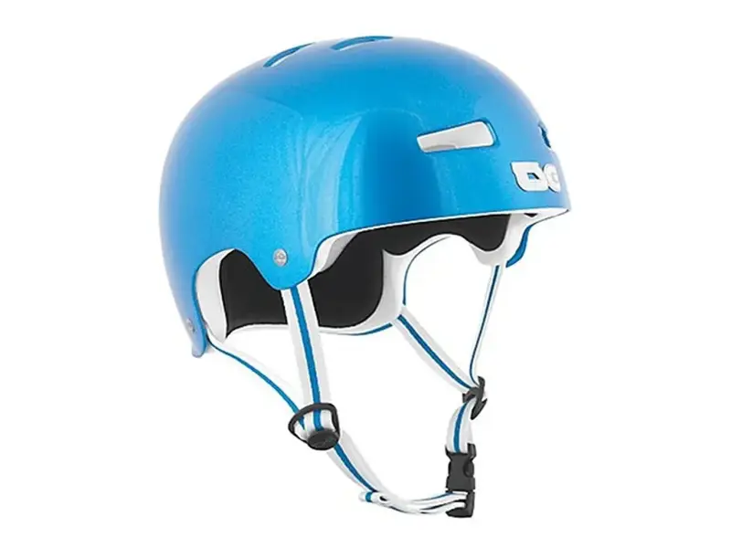 TSG "Evolution Special Makeup" Helm - Metallic Blue