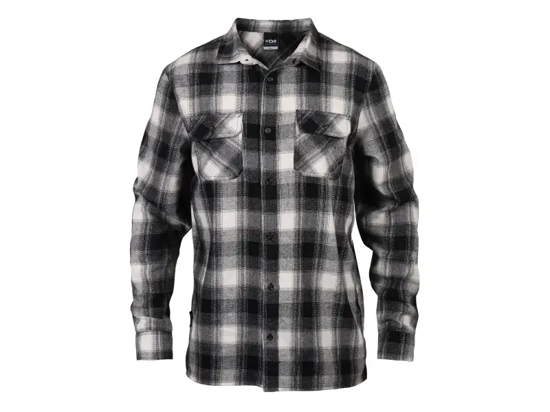 TSG "Flannel Jersey" Hemd - Black / White