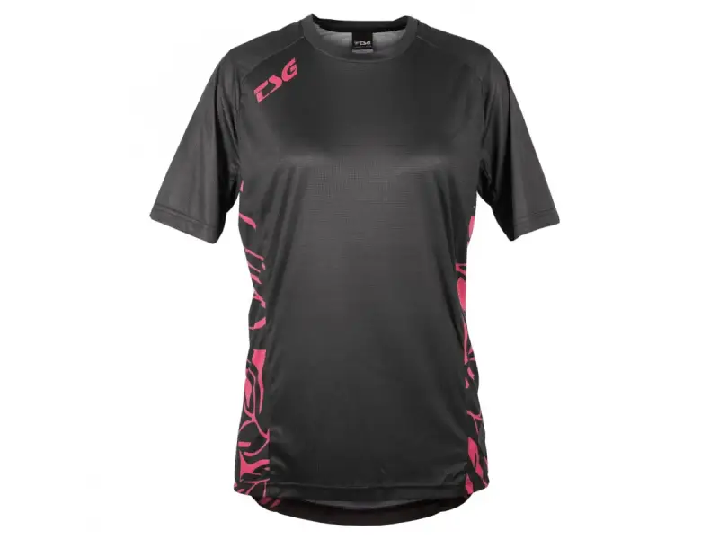 TSG "Floral Jersey Woman" T-Shirt - Cedar / Black