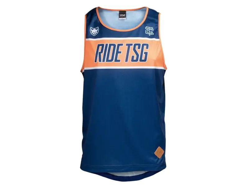 TSG "Free" Tank Top - Blue/Orange