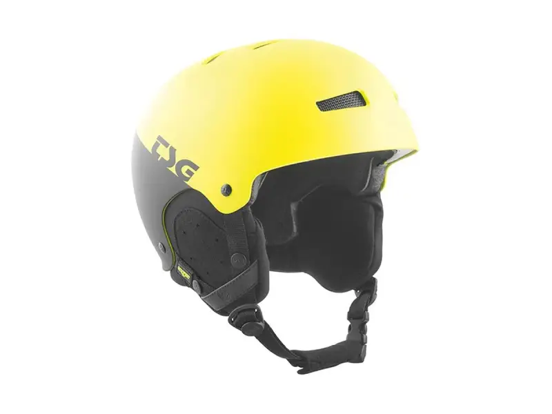 TSG "Gravity Youth Graphic Design" Helm - Divided Acid Yellow-Black