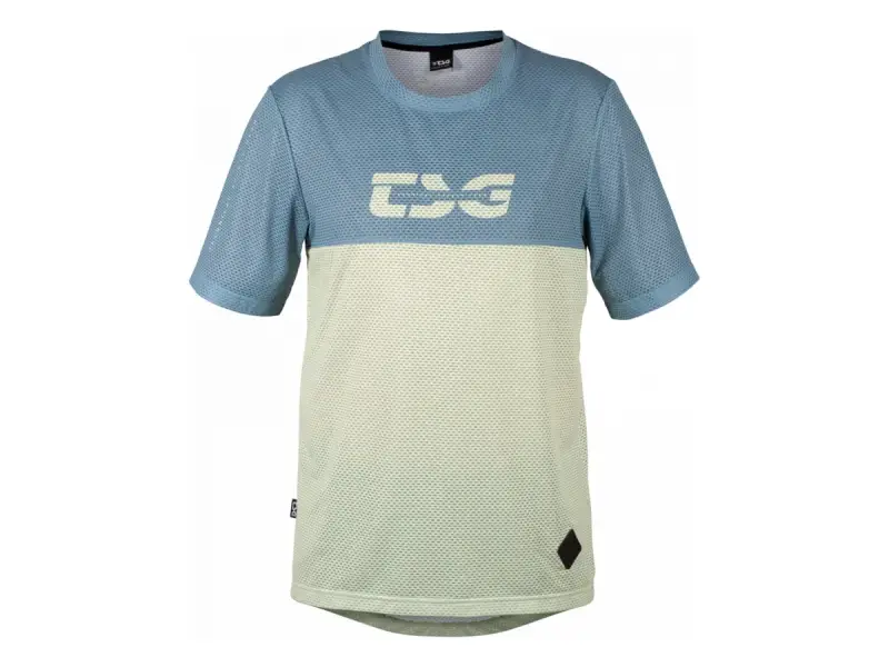 TSG "Grip Jersey" T-Shirt - Matcha/Blue