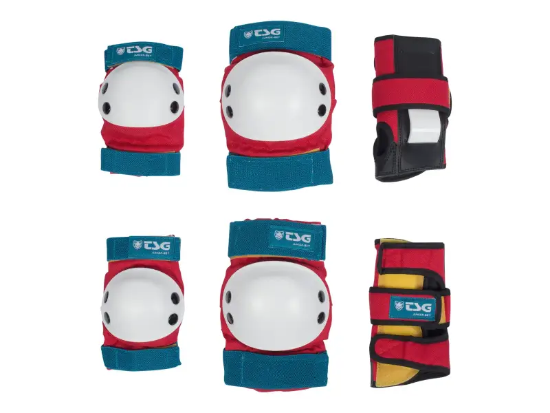 TSG "Junior" Knie + Ellenbogen + Handgelenkschoner Set - Old School