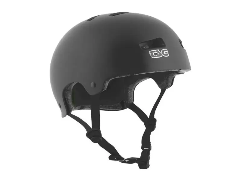 TSG "Kraken Solid Colors" Helm - Satin Black