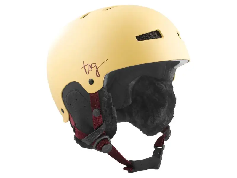 TSG "Lotus" Snowboardhelm - Satin Cream