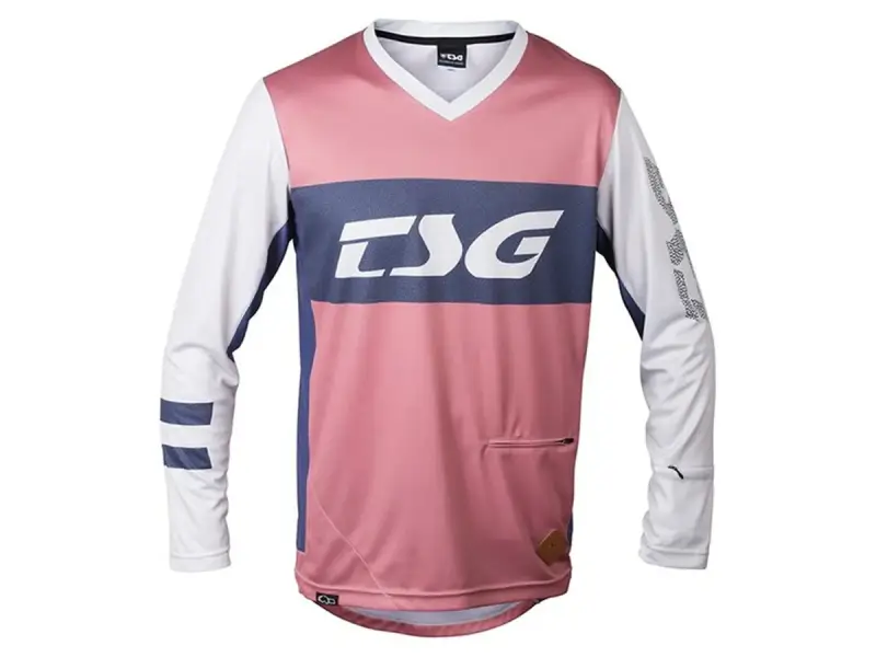TSG "MJ1 Jersey" Longsleeve - Wine-Grey