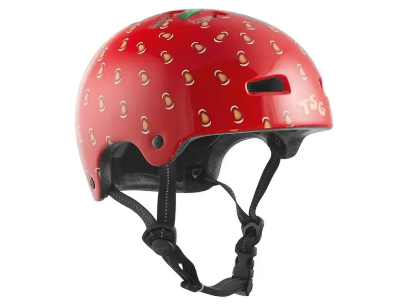 TSG "Nipper Graphic Design Mini Kids" Helm - Strawberry