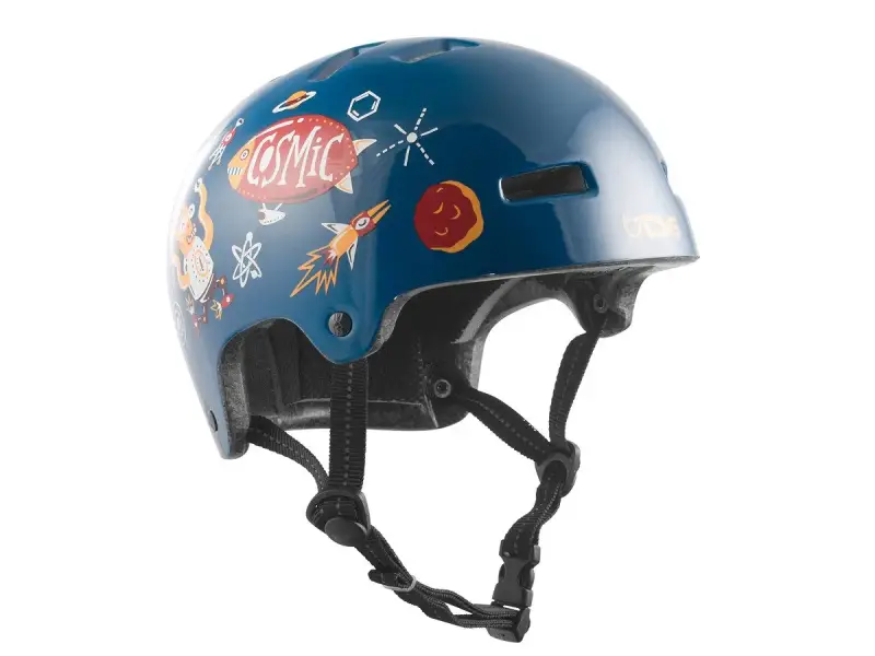 TSG "Nipper Maxi Graphic Design" Helmet - Turbo Cosmic