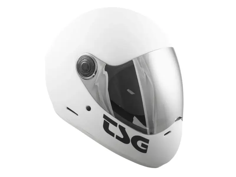 TSG "Pass Solid Color" Helm - Matt White