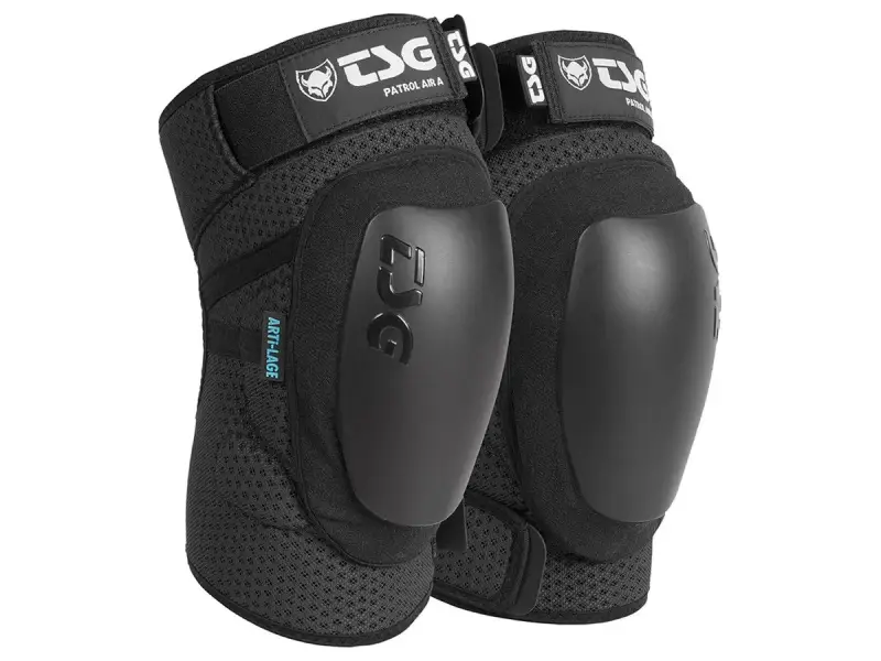 TSG "Patrol Air A" Knieschoner - Grey/Black