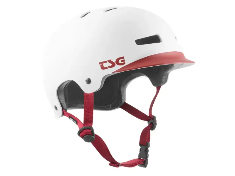 TSG "Recon Solid Colors II" Helm - Cap White