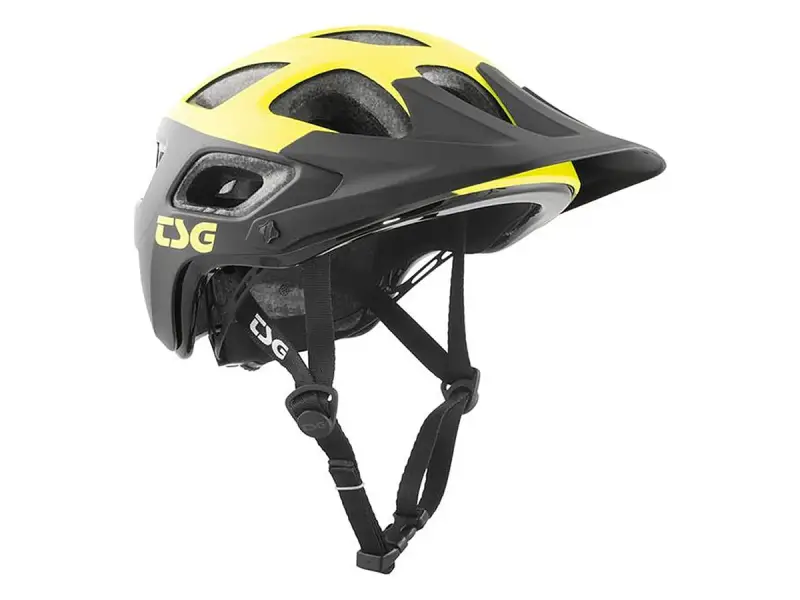 TSG "Seek Graphic Design" Helm - Block Acid Yellow-Black