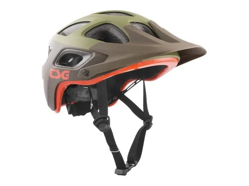 TSG "Seek Graphic Design" Helm - Block Army Moss