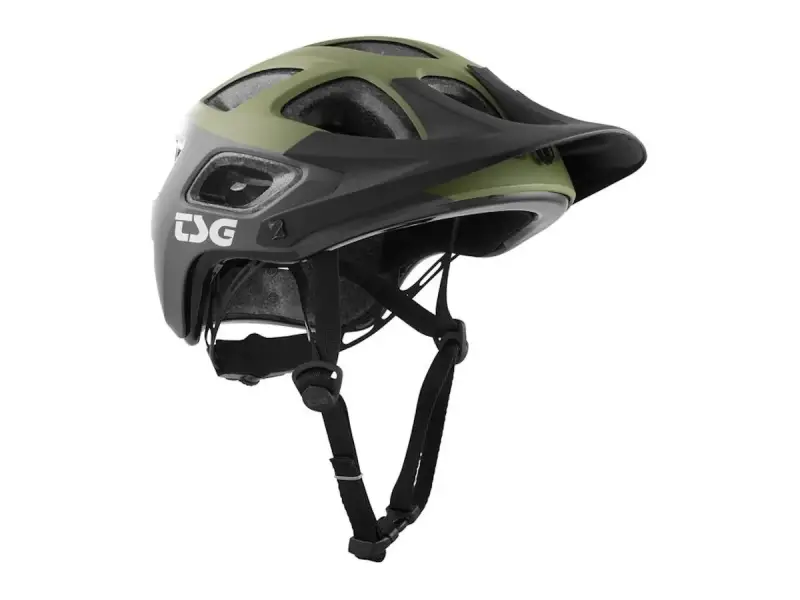 TSG "Seek Graphic Design" Helmet - Block Marsh-Olive