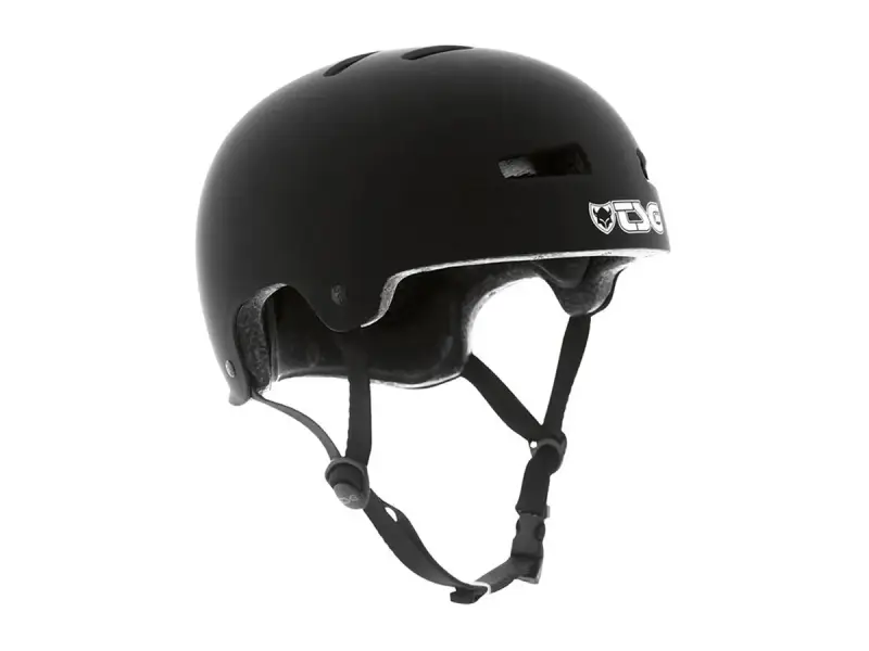 TSG "Skate/BMX Solid Colors" Helm - Flat Black