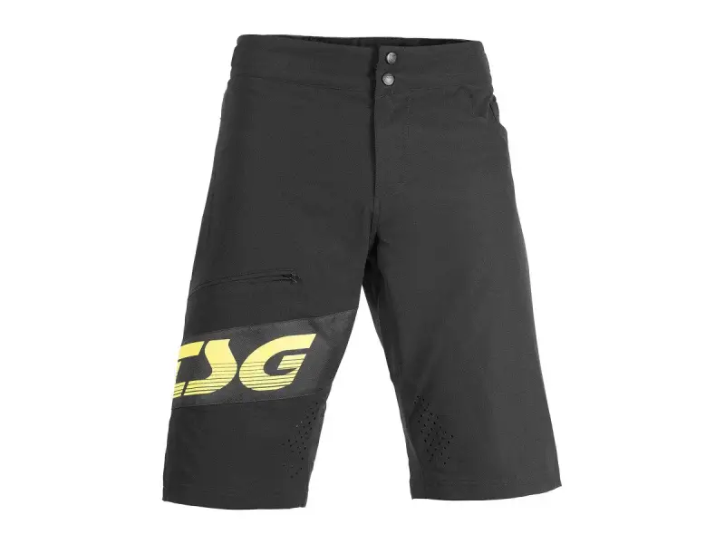 TSG "SP1 Bike" Shorts - Black/Yellow