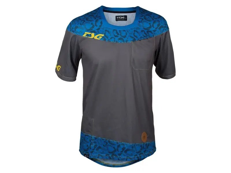 TSG "SP1 Jersey" T-Shirt - Grey/Blue