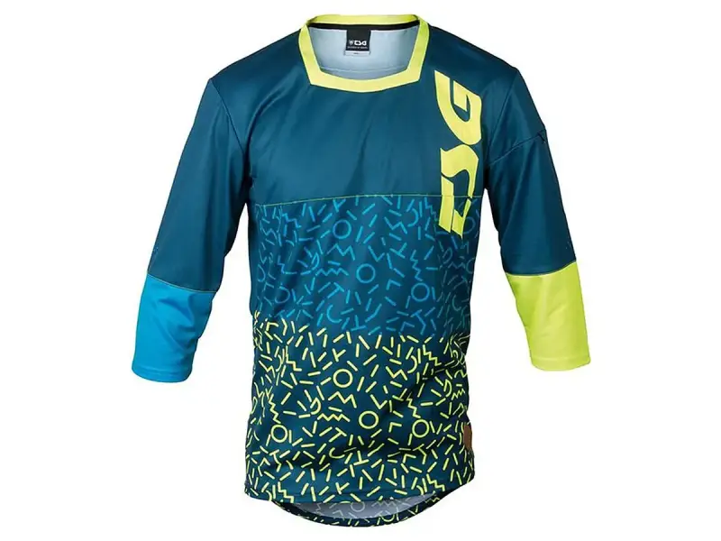 TSG "SP2 Jersey" 3/4 Longsleeve - Blue/Yellow