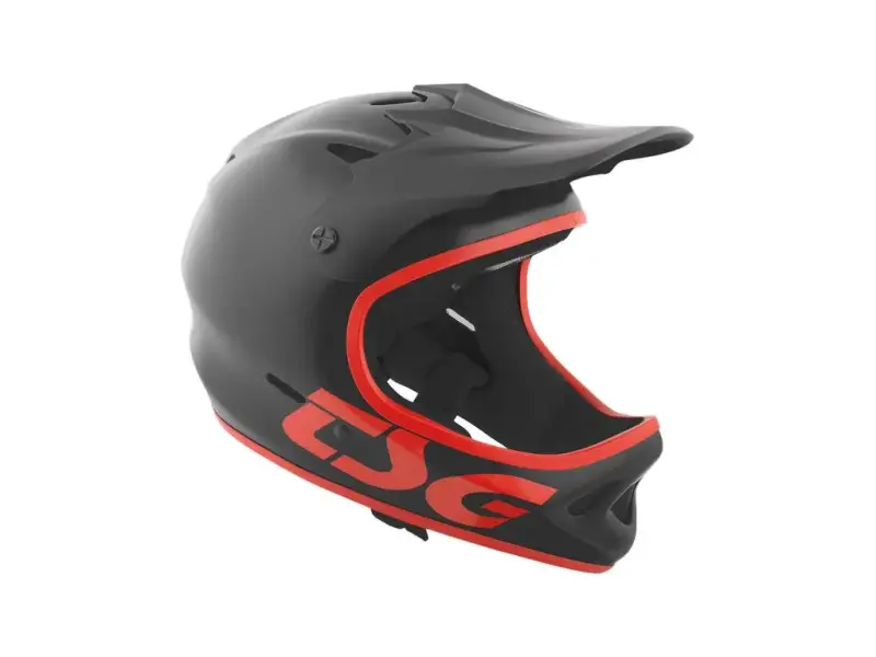 TSG "Staten Solid Colors" Fullface Helmet - Satin Black