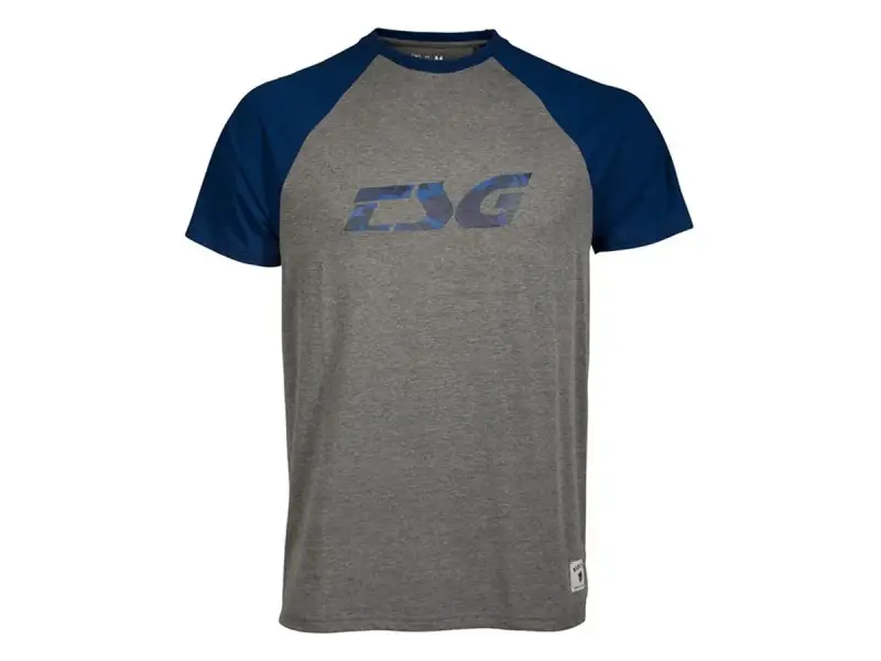 TSG "Trap Raglan" T-Shirt - Grey/Blue