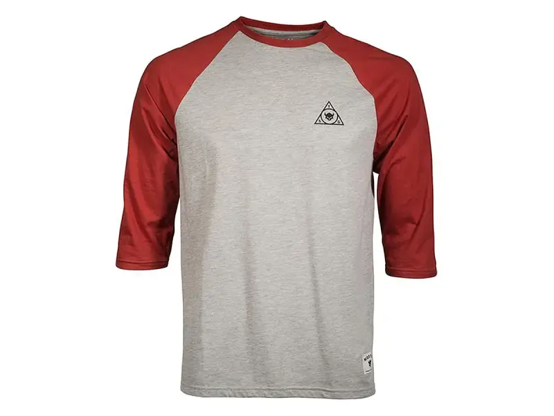 TSG "Triad Raglan" 3/4 Longsleeve - Grey/Red