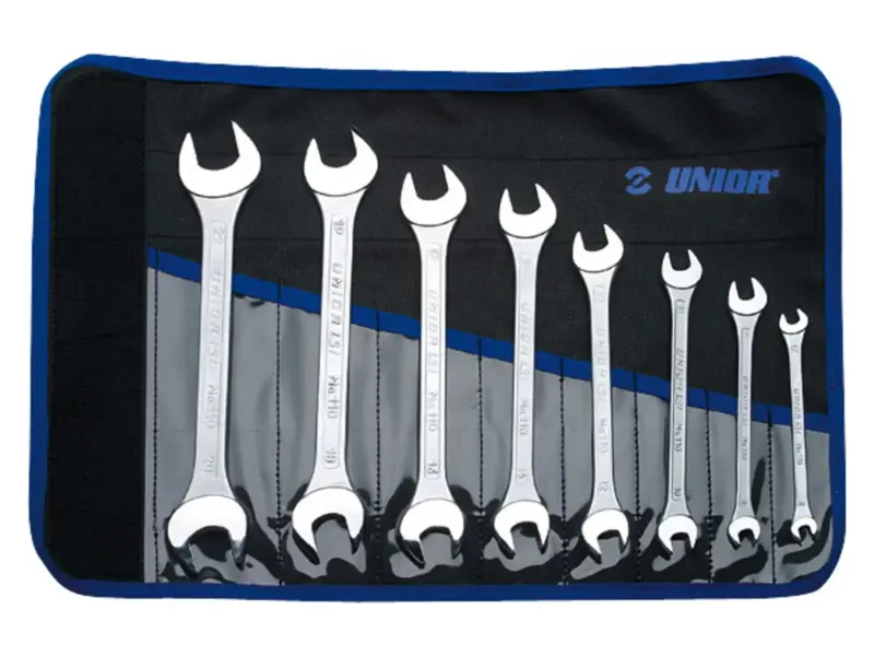 Unior "110/1CT" Doppelgabelschlüssel Set - 6 bis 22 mm
