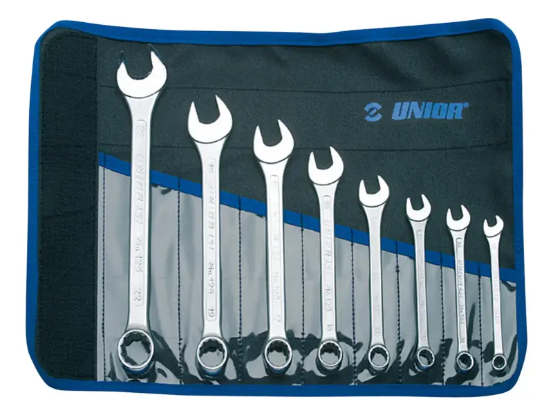 Unior "125/1CT" Ringgabelschlüssel Set - 8 bis 22 mm