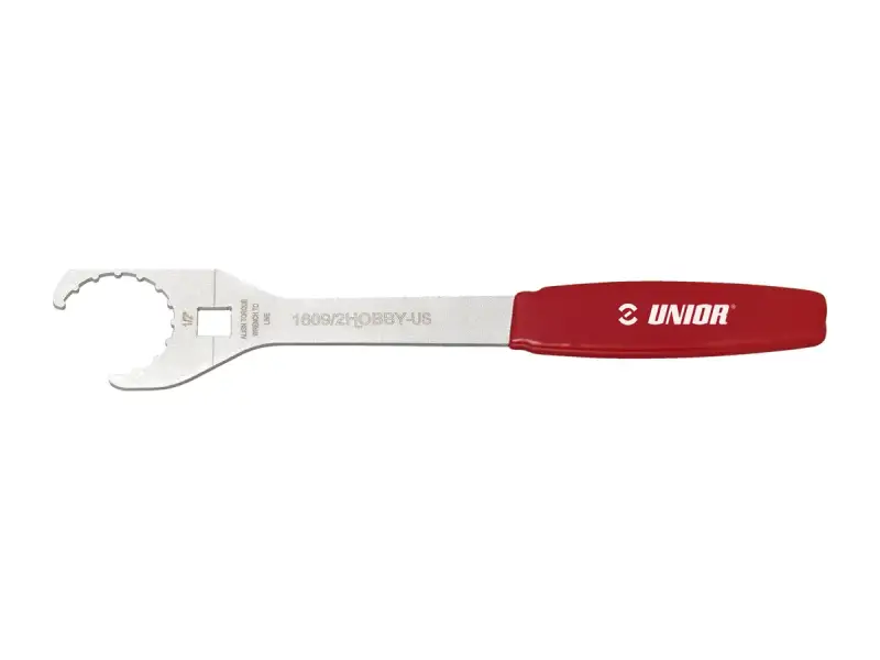 Unior "1609/2HOBBY-US" Open Bottom Bracket Wrench - 16 Notch