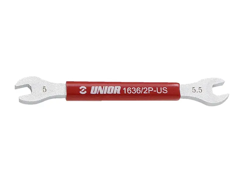 Unior "1636/2P-US" Doppelseitiger Speichenschlüssel - 5,5/6,0mm