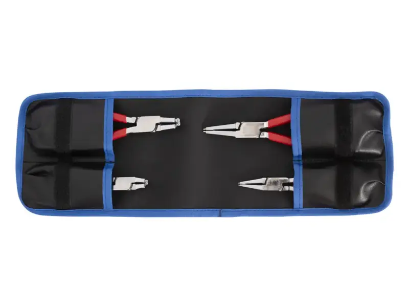 Unior "539/1PRCT" Circlip Pliers Set - Internal, 4 pcs