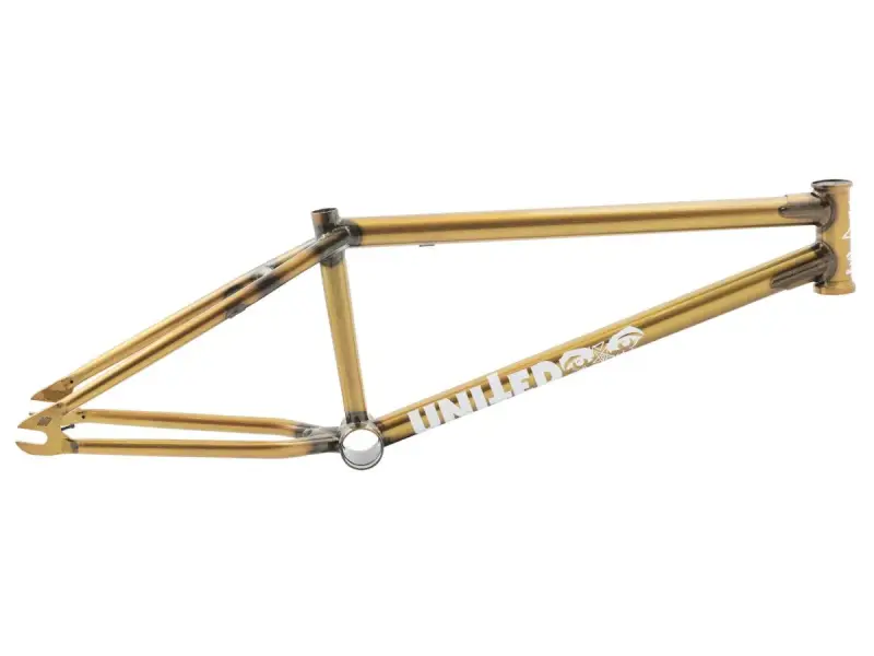 United Bikes "Incarnate V2 Miki Fleck" 2020 BMX Rahmen - Trans Gold