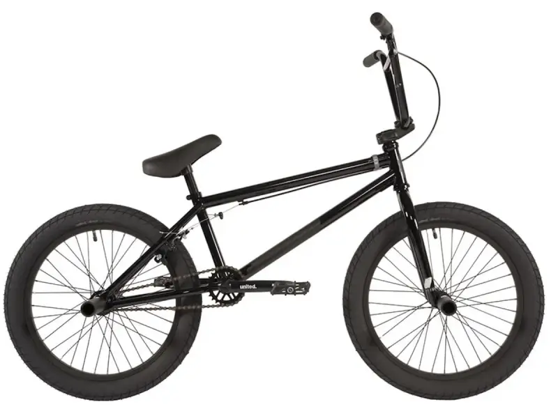B-Ware - United Bikes "Martinez FC" 2022 BMX Rad - Black - Freecoaster