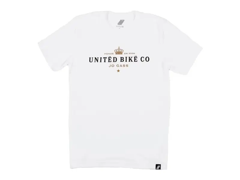 United Bikes "Moet Jo Gass" T-Shirt - White