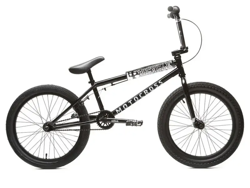 United Bikes "Motocross" 2021 BMX Rad - Gloss Black