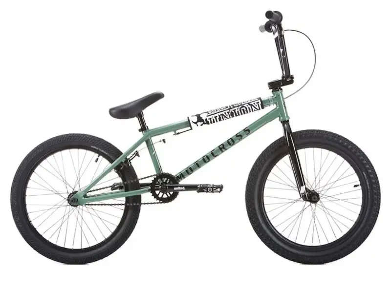 United Bikes "Motocross" 2021 BMX Bike - Nato Green