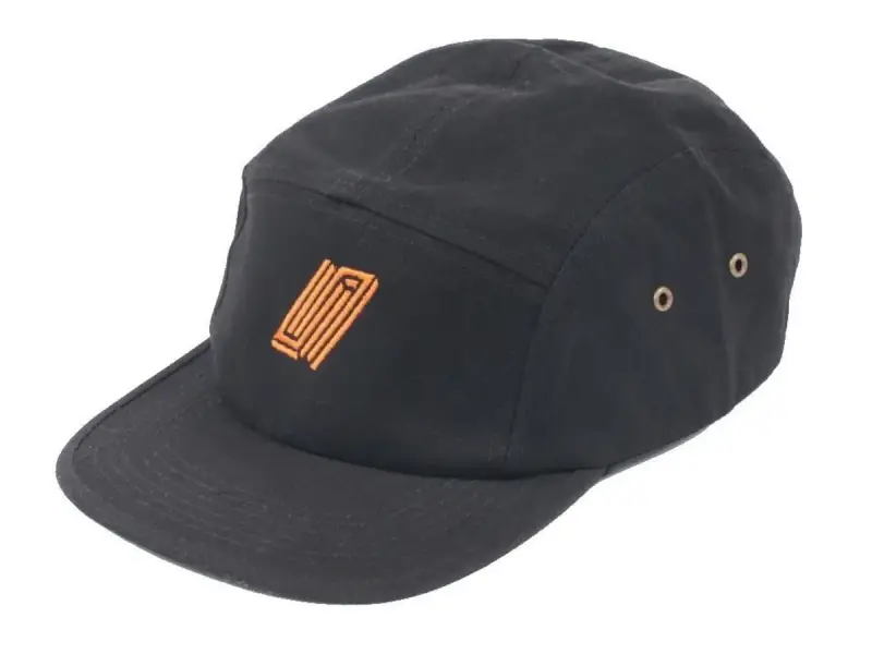 United Bikes "Reborn 5 Panel" Cap - Black/Orange