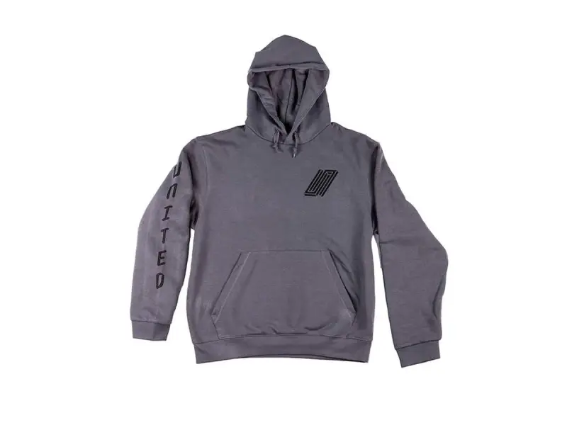 United Bikes "Reborn" Hooded Pullover - Darkgrey
