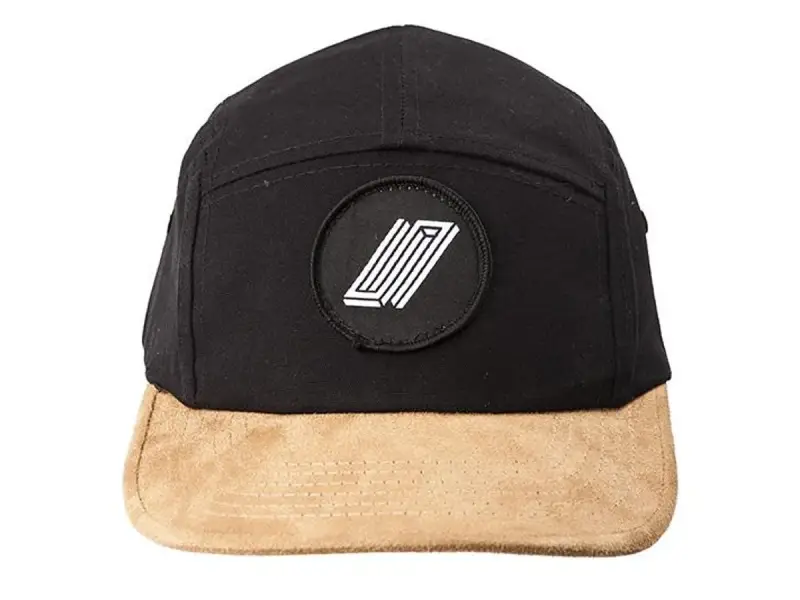 United Bikes "Reborn Patch 5 Panel" Cap - Black/Brown