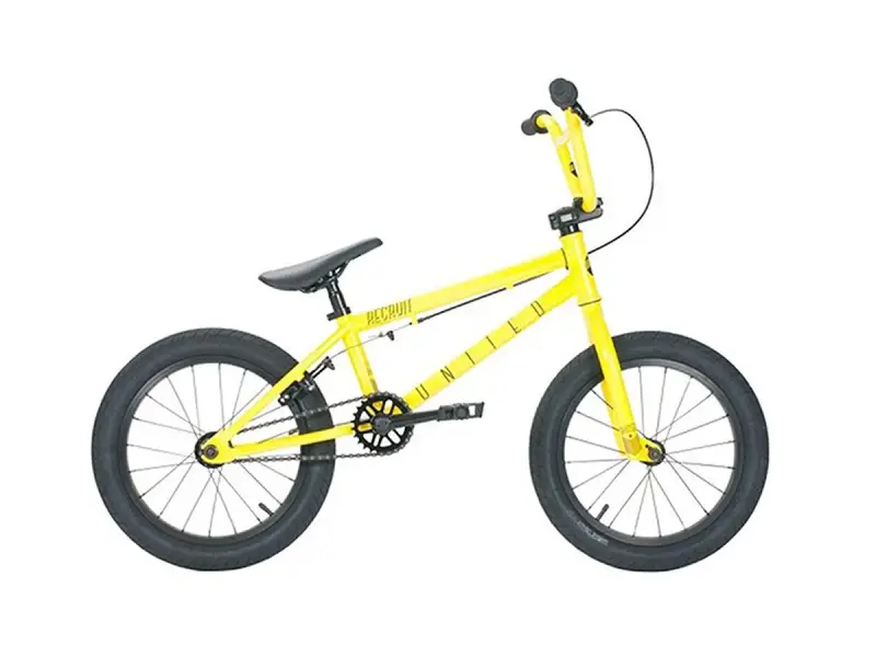 United Bikes"Recruit 16" 2017 BMX Bike - 16 Inch - Yellow