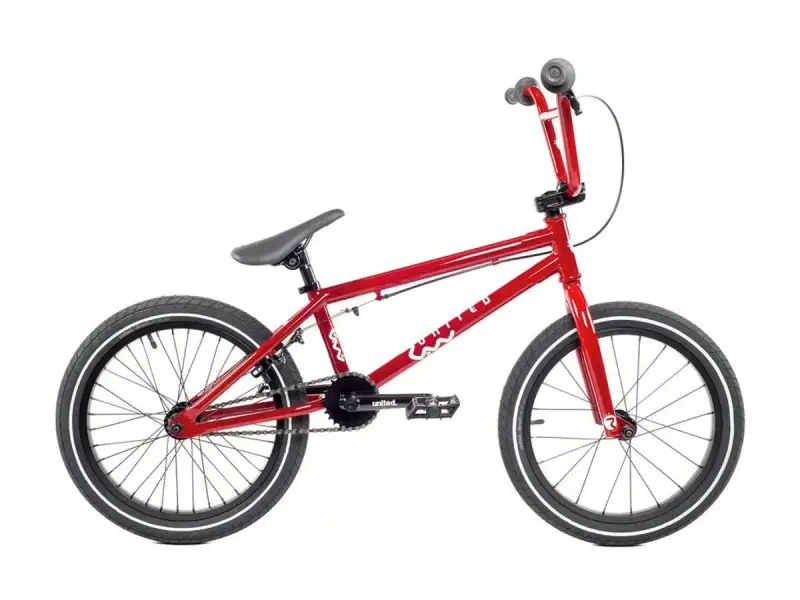 United Bikes "Recruit 18" 2018 BMX Bike - 18 Inch - Gloss Burgundy