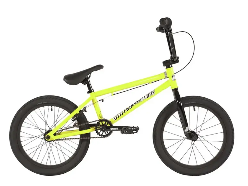 United Bikes "Recruit 18" 2022 BMX Rad - 18 Zoll - Yellow