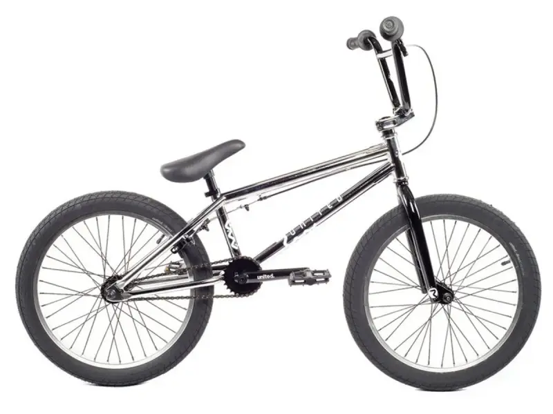 United Bikes "Recruit Junior 18.5" TT" 2018 BMX Rad - Chrome
