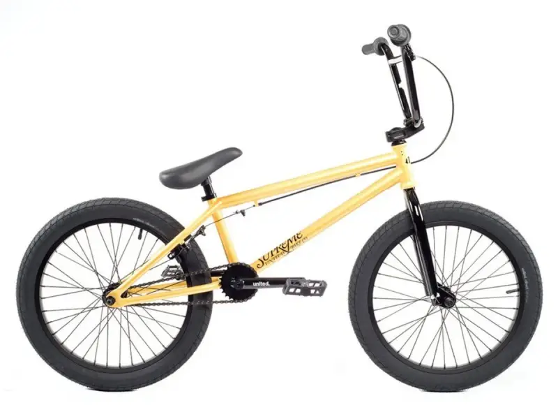 United Bikes "Supreme" 2018 BMX Bike - Gloss Glitter Gold