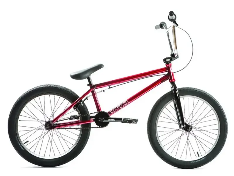 United Bikes "Supreme" 2018 BMX Rad - Trans Red
