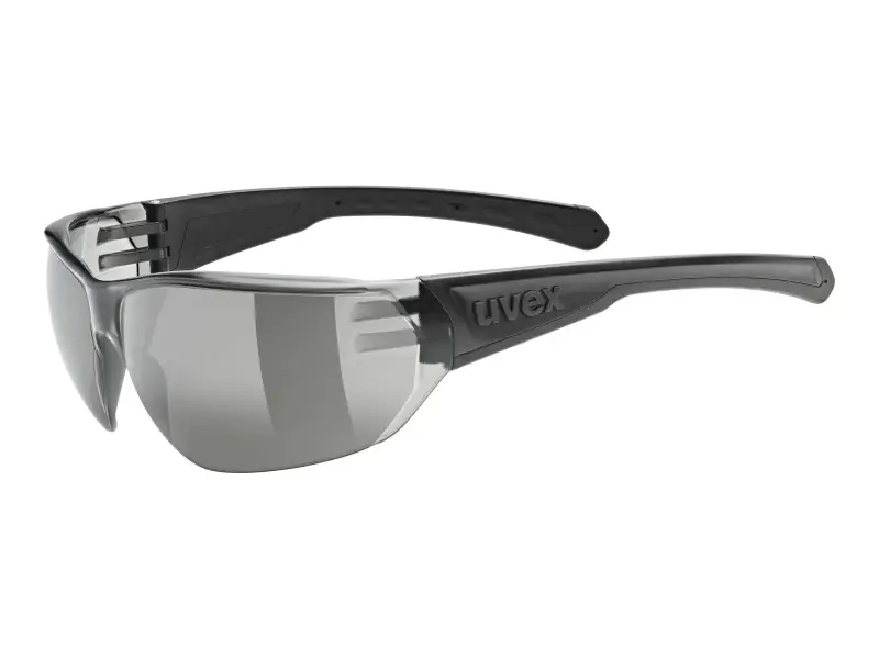 uvex "equate" Sonnenbrille - Smoke Lens / Black Matt