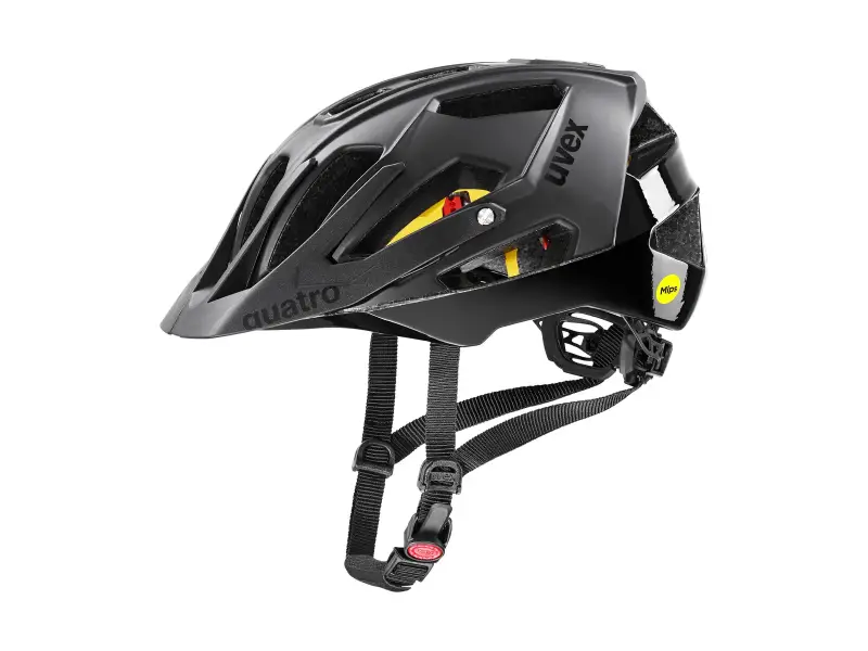 uvex "quatro cc MIPS" MTB Helm - Black Matt