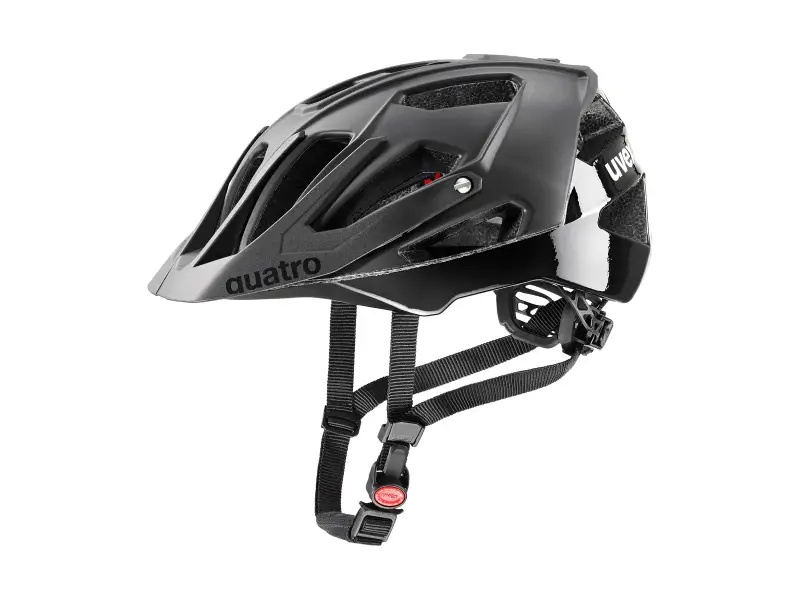 uvex "quatro cc" MTB Helm - All Black Matt